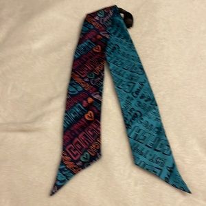 Coach purse/pony tail scarf